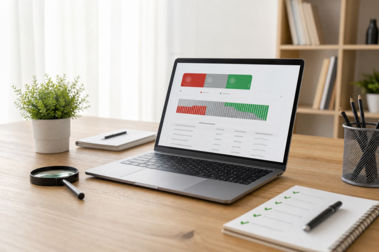 Report di Google Search Console con una pagina non indicizzata