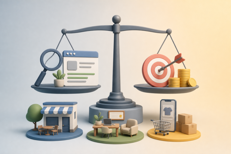 SEO or Google Ads: choosing the right channel for a small business
