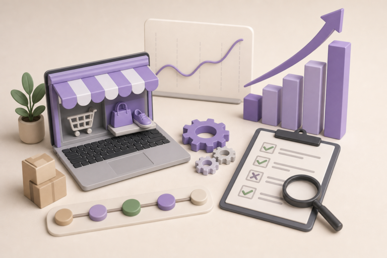 SEO per WooCommerce caso reale: grafico del traffico organico di un negozio online raddoppiato